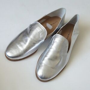 Lucky Brand Women's Silver Loafers